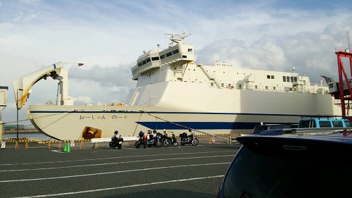 [車旅船]オーシャン東九フェリーで福岡から東京へ帰宅
