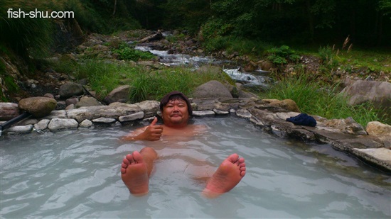 [クロスカブ夏旅33]秘湯 岩間温泉で最高の露天風呂を楽しむ